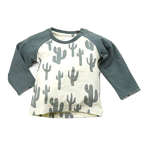 Camiseta con diseño de cactus de Blade & Rose Grey, White Talla:6-12 meses