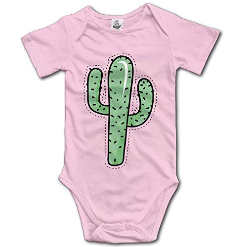 Cactus Unisex Baby's Bodysuits Romper Short Sleeved Light Onesies
