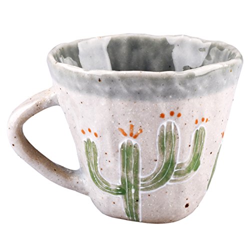 Cactus Mug Pottery Ceramic Gift Porcelain Restaurant Handmade Cocoa Tea Coffee Cup